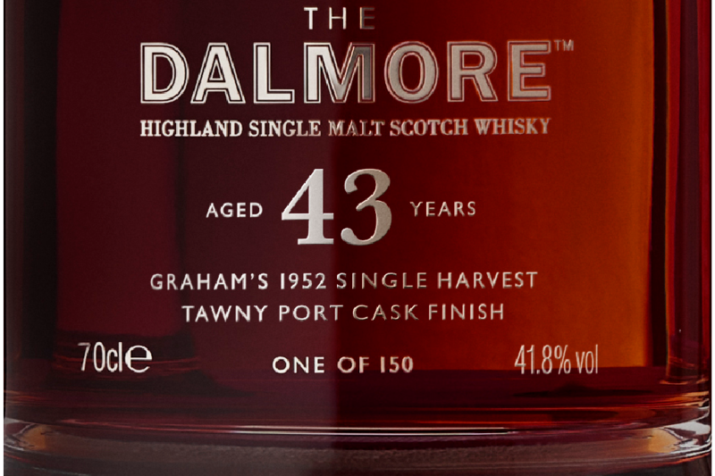 The Dalmore Cask Curation Series Port Edition 43 Year old 1952 Cask Finish bottle