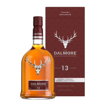 The Dalmore D13 PX Box & Bottle Transparent