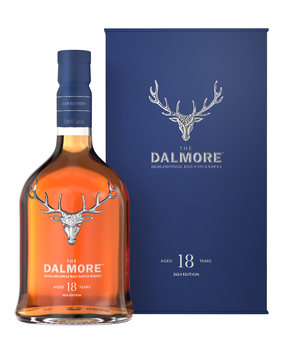 The Dalmore 18 Year Old Bottle and Box