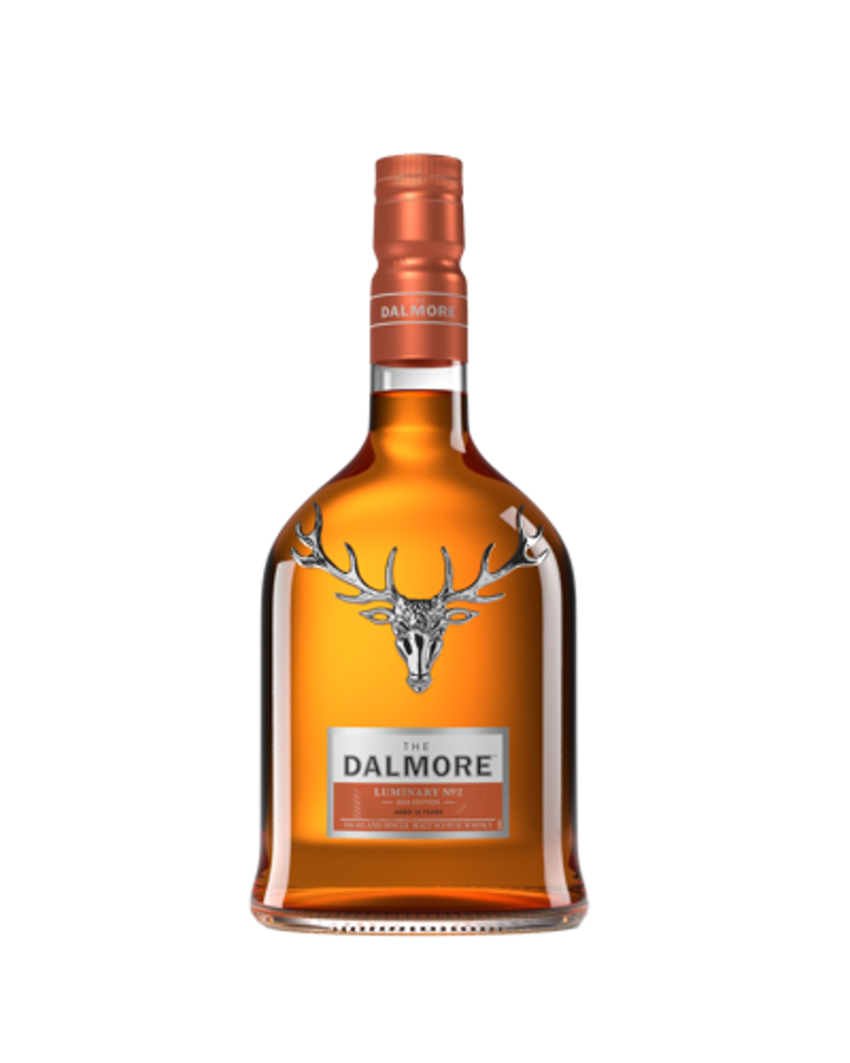 Large Dalmore Collectable Bottle On White V001